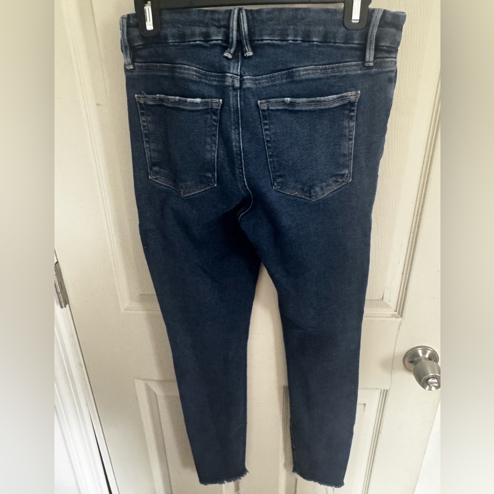 Good American Women's size 6/28 Good Legs Skinny High Rise Stretch Jeans - Picture 6 of 14